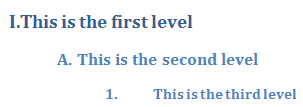 Numbering Level Content Between Numbering Symbol and Paragraph Text